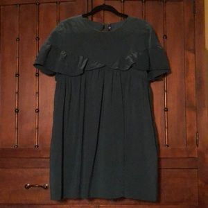 NWT Zara emerald green dress